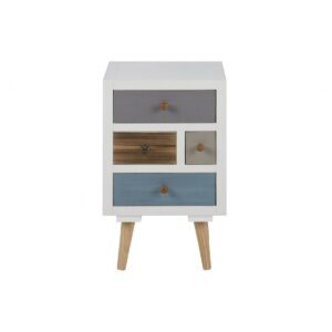 Table de chevet 4 tiroirs - THALIA - HELLIN