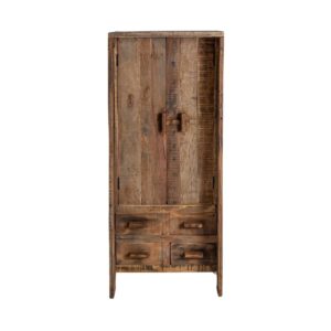 Grande armoire en bois recyclé Vicky - MADE IN MEUBLES