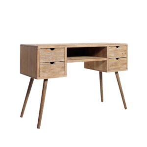 Bureau en bois de sapin Natural - MADE IN MEUBLES